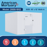 10x12 Walk-In Mortuary Cooler — Walk-In Mortuary Cooler by American Mortuary Coolers, image 6 thumbnail 6
