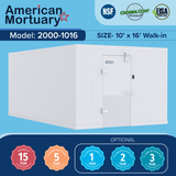 10x16 Walk-In Mortuary Cooler — Walk-In Mortuary Cooler by American Mortuary Coolers, image 4 thumbnail 4