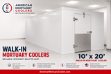 10x20 Walk-In Mortuary Cooler — Walk-In Mortuary Cooler by American Mortuary Coolers, image 14 thumbnail 14