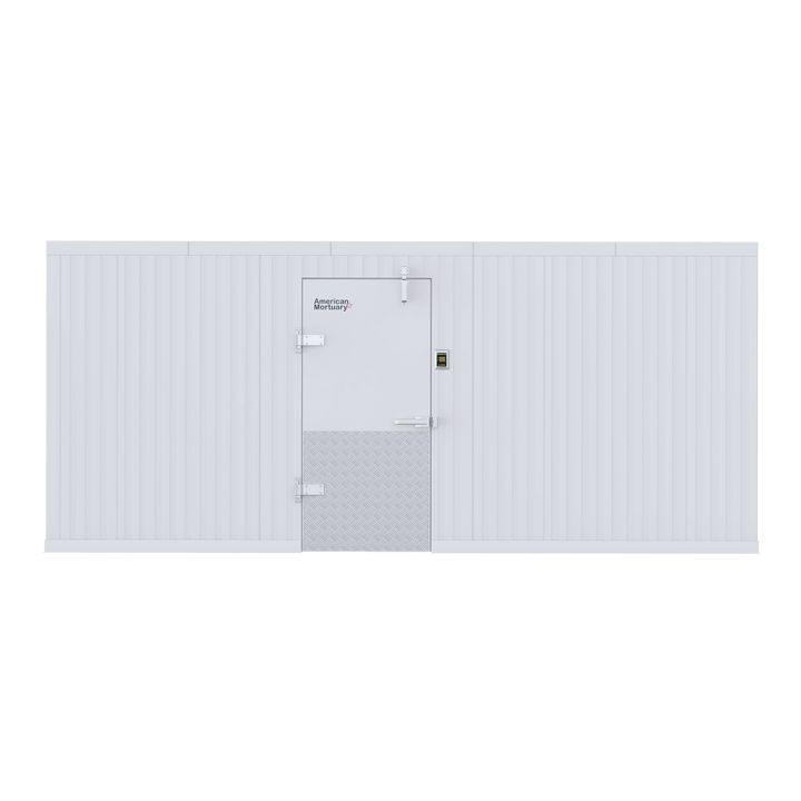10x25 Walk-In Mortuary Freezer — Mortuary Freezer by American Mortuary Coolers, image 1