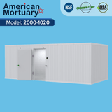 10x25 Walk-In Mortuary Freezer — Mortuary Freezer by American Mortuary Coolers, image 2 thumbnail 2