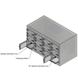 12-Body Vault Morgue Cooler — Vault Morgue Cooler by American Mortuary Coolers, image 1 thumbnail 1