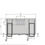 12-Body Vault Morgue Cooler — Vault Morgue Cooler by American Mortuary Coolers, image 4 thumbnail 4