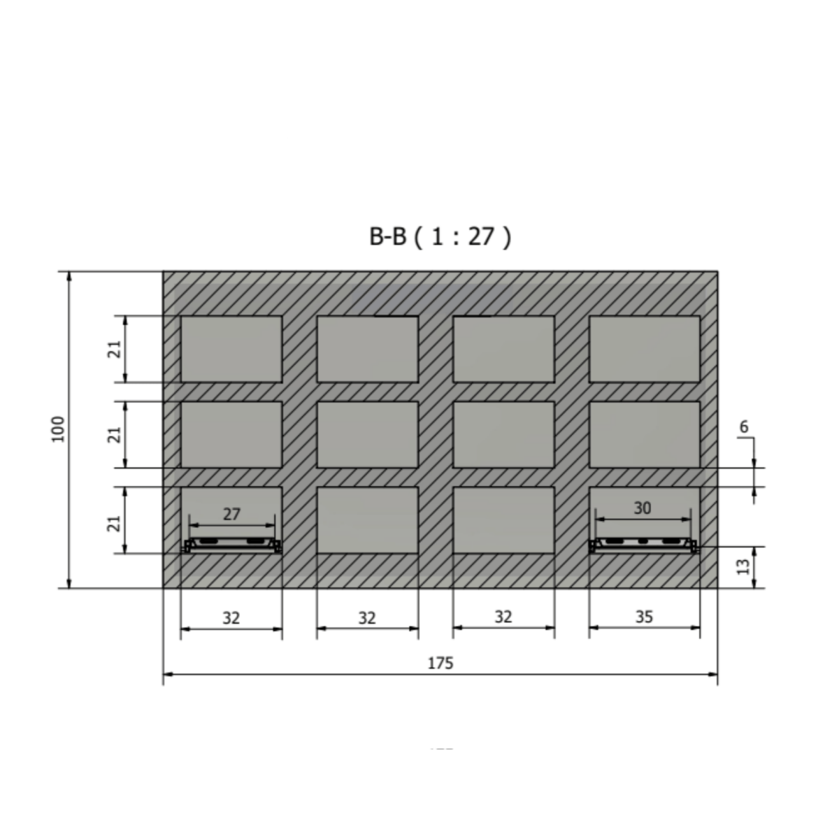 12-Body Vault Morgue Cooler — Vault Morgue Cooler by American Mortuary Coolers, image 2 product view 2