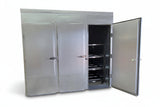 12 Body Triple-Door Mortuary Cooler — Upright Mortuary Cooler by American Mortuary Coolers, image 6 thumbnail 6