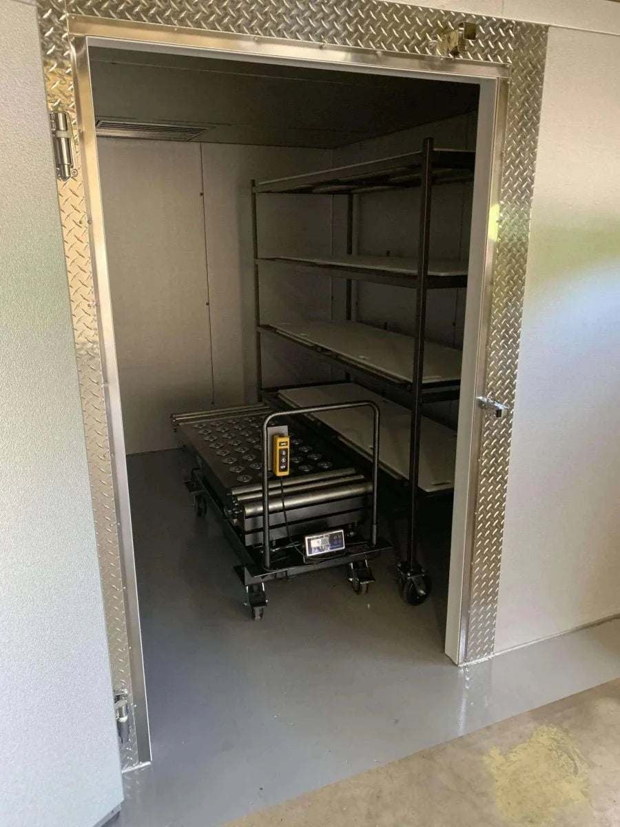12x12 Walk-In Mortuary Cooler — Walk-In Mortuary Cooler by American Mortuary Coolers, image 11 product view 11