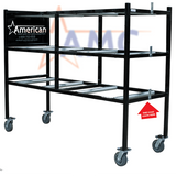 3-Tier End-Loading Mortuary Rack — Mortuary Rack by American Mortuary Equipment, image 2 thumbnail 2