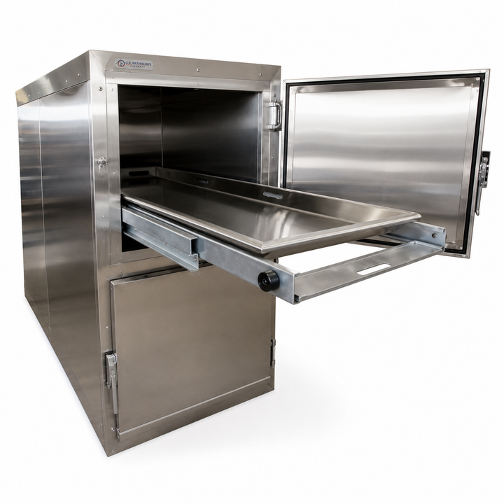 2-Body Vault Morgue Cooler — Vault Morgue Cooler by American Mortuary Coolers, image 1