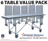 6-Pack Folding Mortuary Dressing Tables — Folding Dressing Table by American Mortuary Equipment, image 9 thumbnail 9