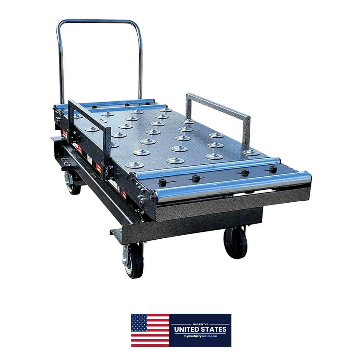 1,000 lb Hydraulic Mortuary Manual Scissor Lift — Mortuary Lift by American Mortuary Equipment, image 8 product view 8