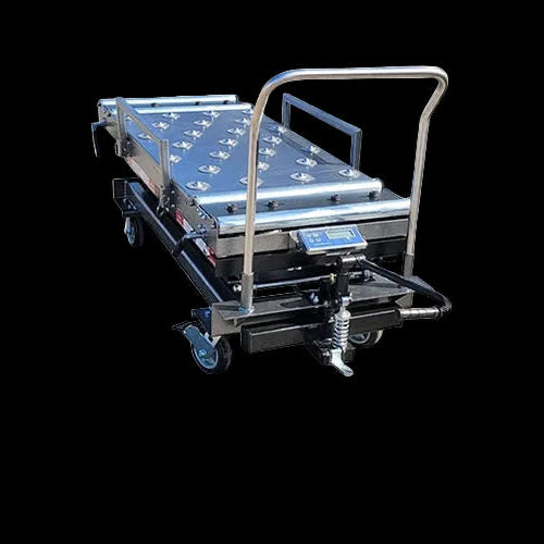 1,000 lb Hydraulic Mortuary Manual Scissor Lift — Mortuary Lift by American Mortuary Equipment, image 11 product view 11