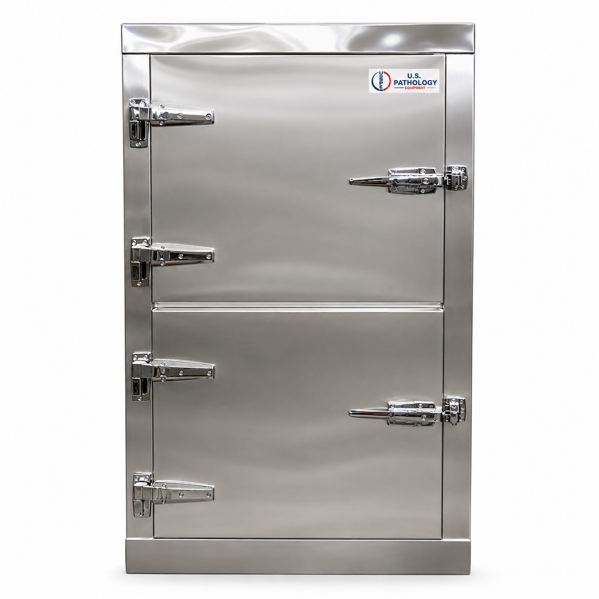 2-Body Vertical Vault Morgue Cooler — Vault Morgue Cooler by American Mortuary Coolers, image 3 product view 3