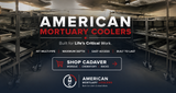 12 Body Triple-Door Mortuary Cooler — Upright Mortuary Cooler by American Mortuary Coolers, image 7 thumbnail 7