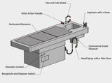 Adjustable-Height Pedestal Autopsy Table — Autopsy Table by U.S. Pathology Equipment, image 5 thumbnail 5