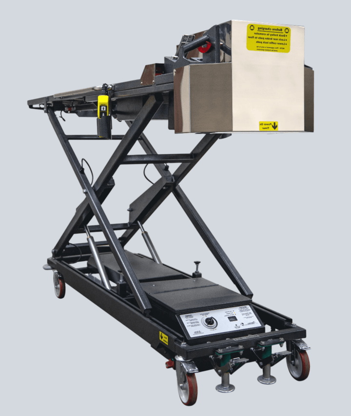 Automatic Crematory Loader – Model 1030-L-AL — Cremains Processing by American Mortuary Equipment, image 1