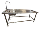 Autopsy Table with Integrated Sink — Autopsy Table by U.S. Pathology Equipment, image 3 thumbnail 3