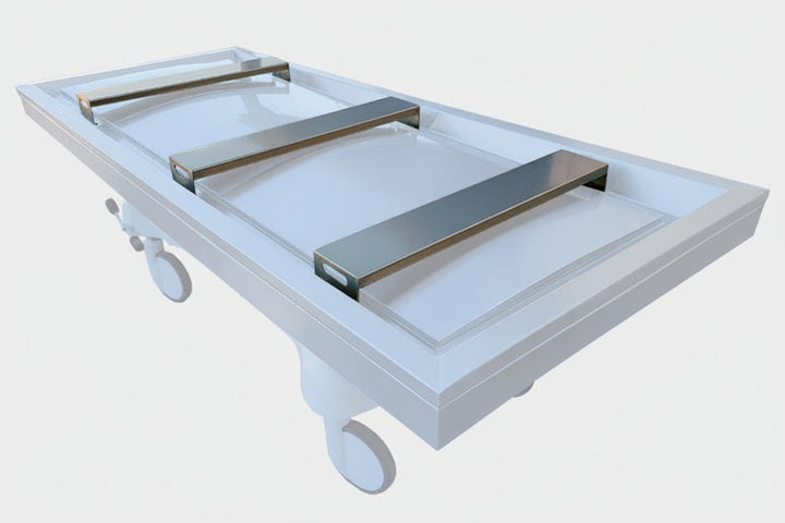 Stainless Steel Body Bridge Set — Body Bridge by American Mortuary Equipment, image 1