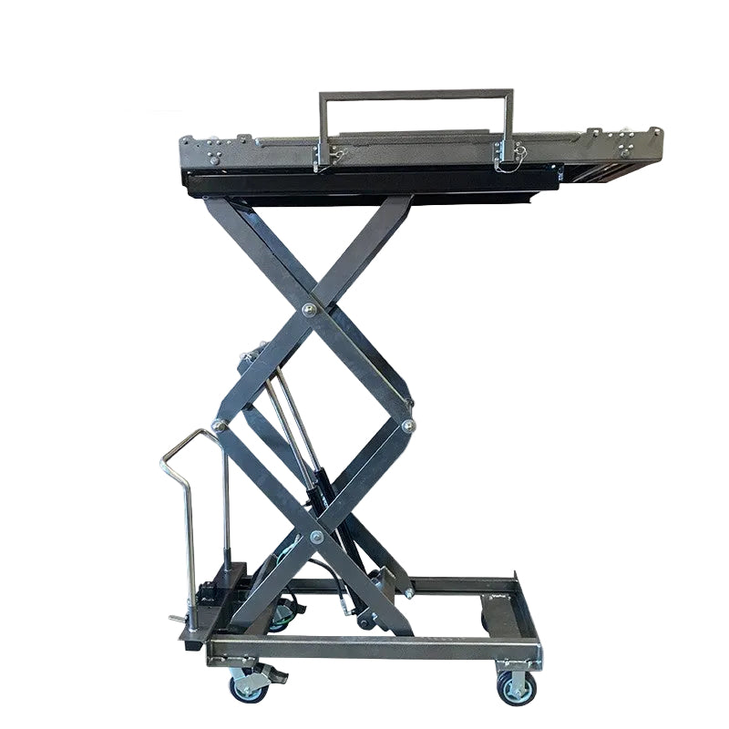 1,000 lb Hydraulic Mortuary Manual Scissor Lift — Mortuary Lift by American Mortuary Equipment, image 5 product view 5