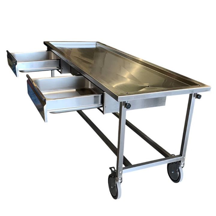Stainless Steel Dissection Table with Optional Drawers — Dissection Table by U.S. Pathology Equipment, image 1