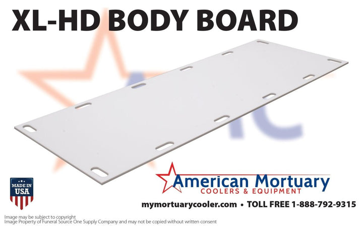 Extra Large Mortuary Rack Storage Boards – 24 Pack — Mortuary Rack Boards by American Mortuary Coolers, image 1