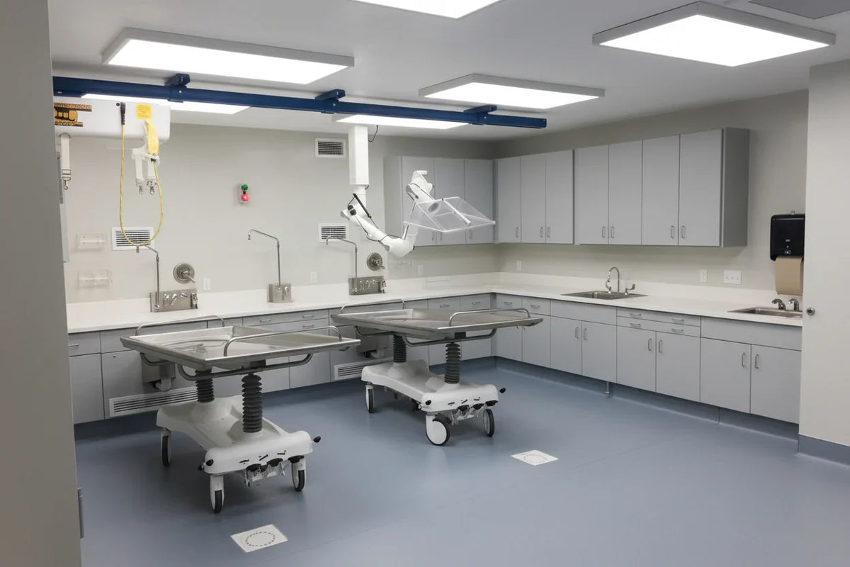 American Oversized Embalming Table - Bariatric — Embalming Table by American Mortuary Equipment, image 6 product view 6