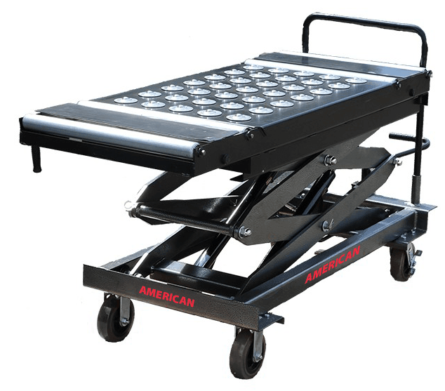 1,000 lb Hydraulic Mortuary Manual Scissor Lift — Mortuary Lift by American Mortuary Equipment, image 7 product view 7