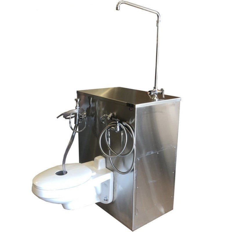 Flushing Embalming Station – Model 1036-9FS — Embalming Station by American Mortuary Equipment, image 10 product view 10