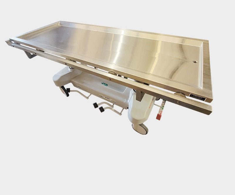 Hydraulic Autopsy Trolley with Removable Top — Autopsy Trolley by U.S. Pathology Equipment, image 2 product view 2