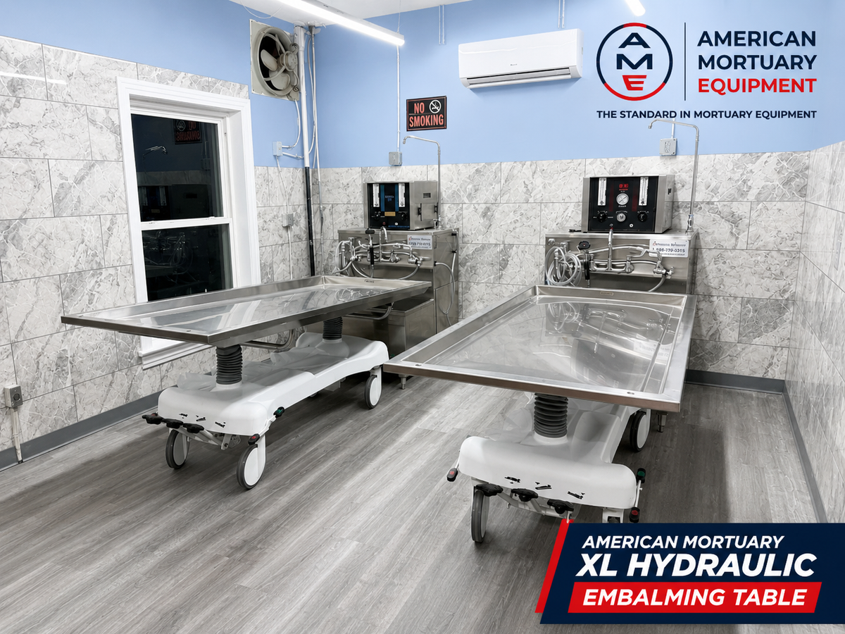 American Oversized Embalming Table - Bariatric — Embalming Table by American Mortuary Equipment, image 15 product view 15