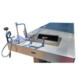 Adjustable-Height Pedestal Autopsy Table — Autopsy Table by U.S. Pathology Equipment, image 2 thumbnail 2