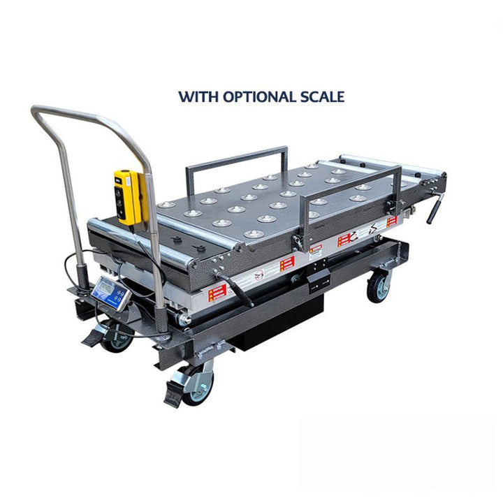 Powered Scissor Lift Aluminum Alloy — Mortuary Lift by American Mortuary Equipment, image 1