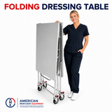 Single Folding Mortuary Dressing Table — Folding Dressing Table by American Mortuary Equipment, image 3 thumbnail 3