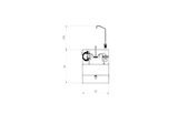 Stainless Embalming Sink Station – Model 1036-ES — Embalming Station by American Mortuary Equipment, image 6 thumbnail 6