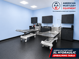 Hydraulic Embalming + Dressing Table Combo — Embalming Table Bundle by American Mortuary Equipment, image 13 thumbnail 13