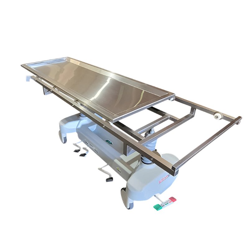 Hydraulic Autopsy Trolley with Removable Top — Autopsy Trolley by U.S. Pathology Equipment, image 1 product view 1