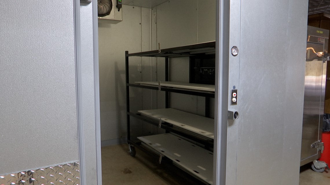 10x12 Walk-In Mortuary Cooler — Walk-In Mortuary Cooler by American Mortuary Coolers, image 2 product view 2