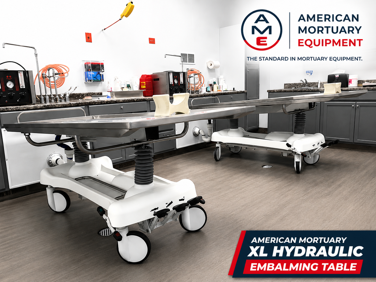 American Oversized Embalming Table - Bariatric — Embalming Table by American Mortuary Equipment, image 17 product view 17